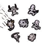 Halloween Pokémon Embroidery Iron on Patches For Clothing